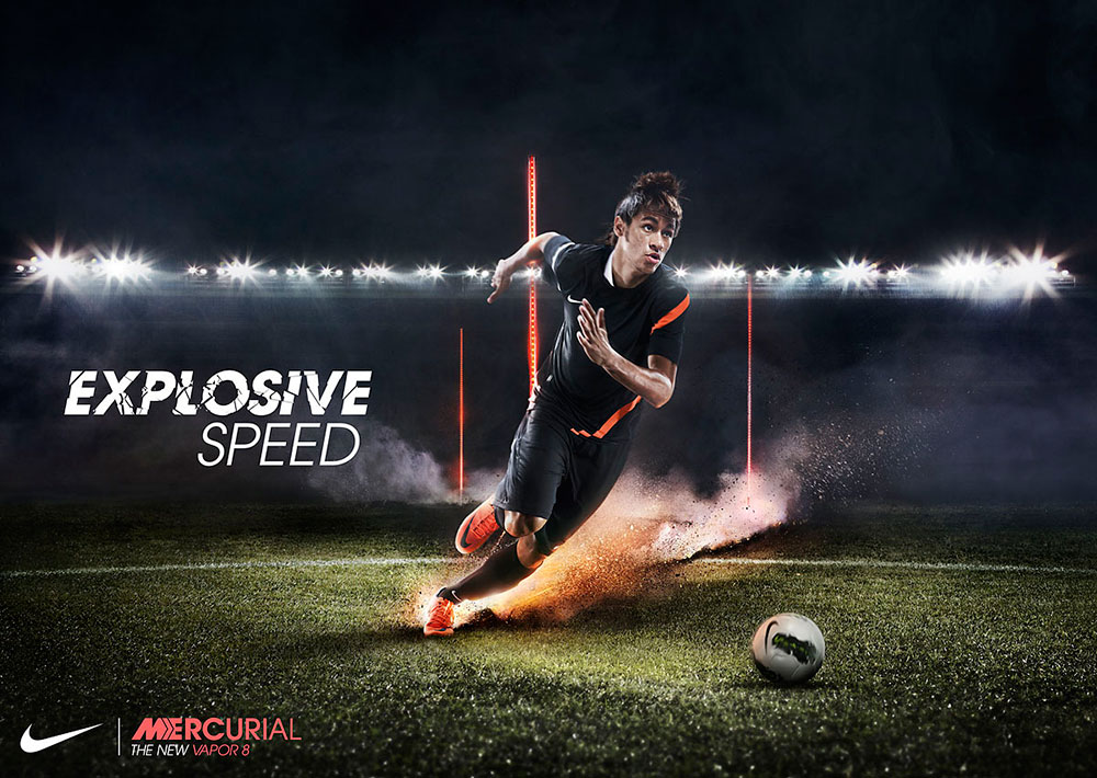 Harry C's AP English Blog TOW 15 "Explosive Speed" Nike Advertisement