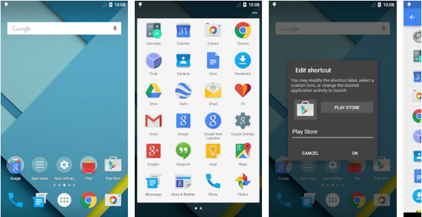 Apex-Launcher Android launcher apps: The best that you should try