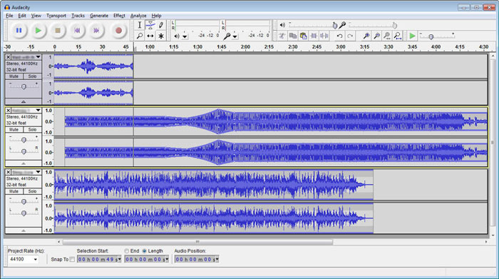 Audacity-4 Audio editing software: The best free and premium options