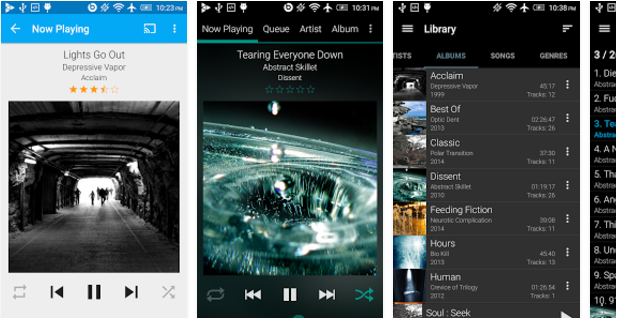 GoneMAD-Music-Player Best Android music player apps to listen to music on them