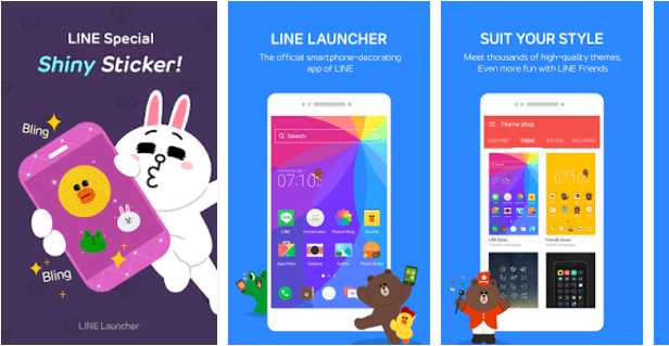 Line Android launcher apps: The best that you should try