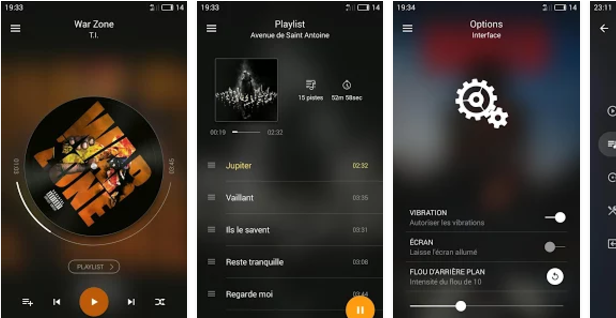Minima Best Android music player apps to listen to music on them