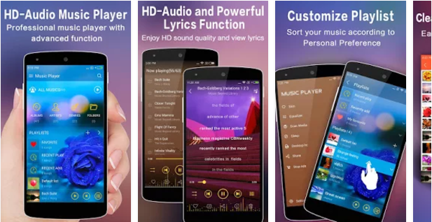 TTPod-Music-Player Best Android music player apps to listen to music on them