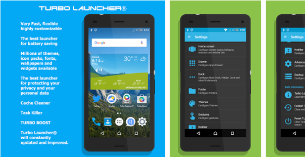 Turbo-Launcher Android launcher apps: The best that you should try