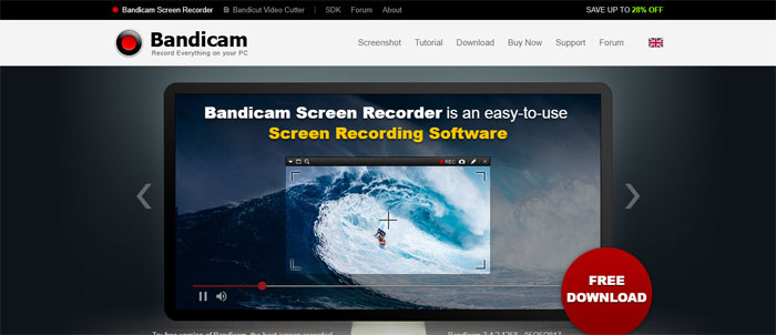 Bandicam-Screen-Recorder Best Free Screen Recorder Software