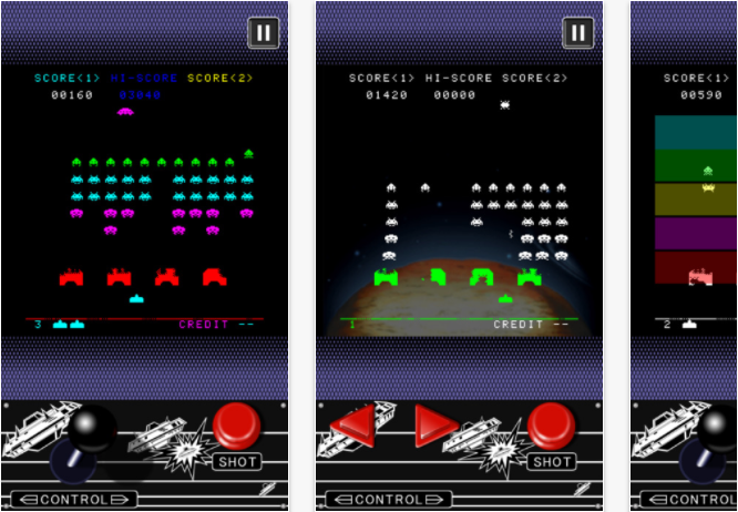 SPACE-INVADERS Best Arcade Games for iPhone and iPad