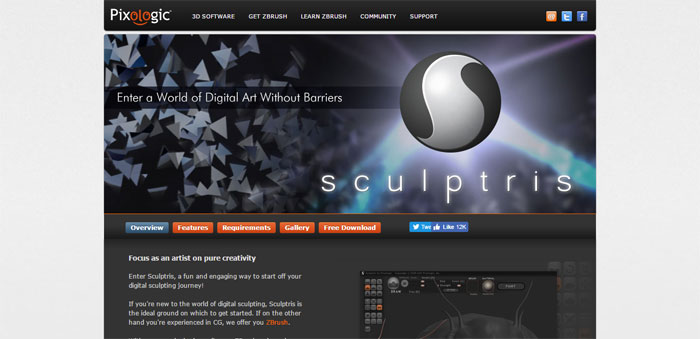 Sculptris Free CAD Software To Create 3D Models With