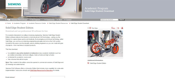 SolidEdge Free CAD Software To Create 3D Models With