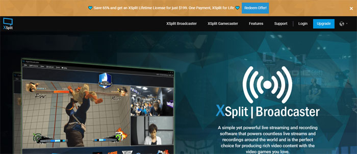 Xsplit-Broadcaster Best Free Screen Recorder Software