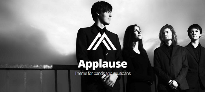 Applause WordPress Themes for Musicians (46 WP Themes)