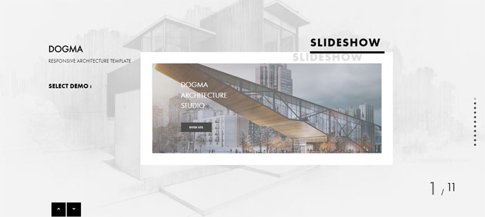 Dogma Architecture WordPress Themes To Design An Architect's Website