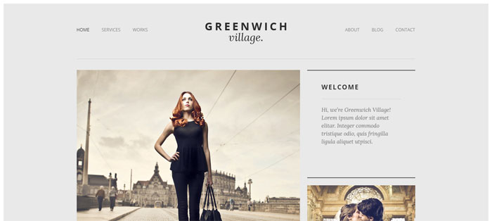 Greenwich-Village Architecture WordPress Themes To Design An Architect's Website