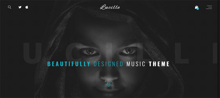 Lucille WordPress Themes for Musicians (46 WP Themes)