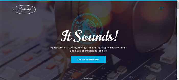 Morning-Records WordPress Themes for Musicians (46 WP Themes)