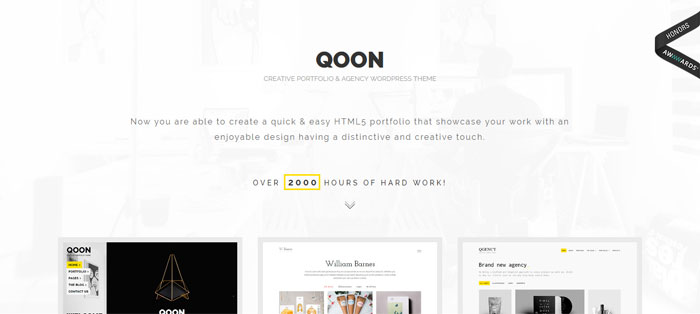 Qoon Architecture WordPress Themes To Design An Architect's Website