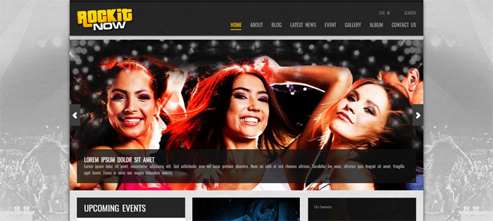 Rockit-Now WordPress Themes for Musicians (46 WP Themes)