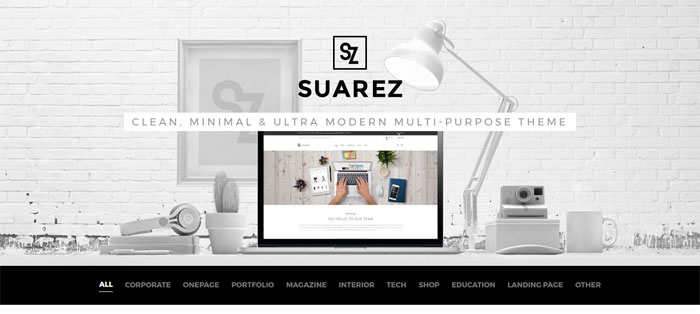 Suarez Architecture WordPress Themes To Design An Architect's Website