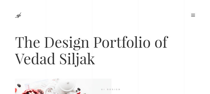 Vedad-Siljak Portfolio Website Examples And Tips To Create Them