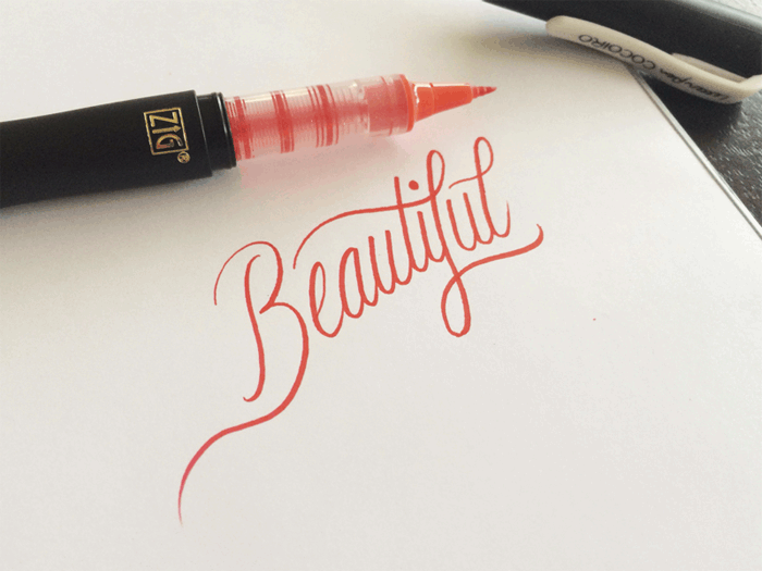 beautiful Calligraphy for beginners - Guide on learning calligraphy