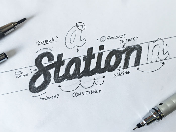 stationsketch Calligraphy for beginners - Guide on learning calligraphy