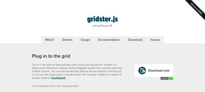 Gridster jQuery Drag and Drop Plugins To Use In Your Websites