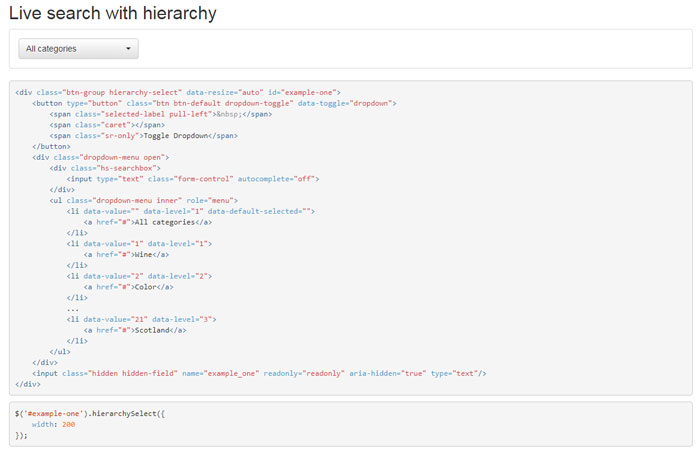 Hierarchy-Select jQuery Form Plugins To Use In Your Websites (46 Options)