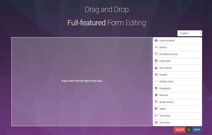 formBuilder jQuery Drag and Drop Plugins To Use In Your Websites