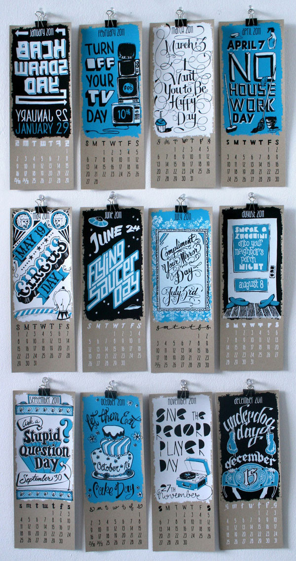 2011-Calendar-of-Silly-Holidays Calendar Design: Tips To Design Your Own Calendar