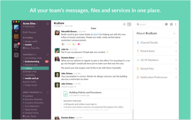Slack iOS productivity apps for iPhone and iPad