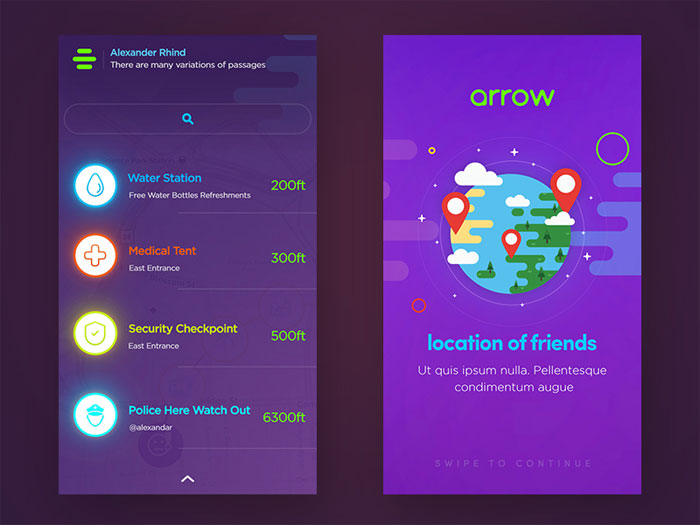 arrow-app-large Search In Mobile User Interfaces