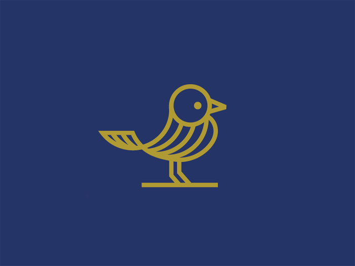 bird5 Minimalist logo designs: Inspirational showcase