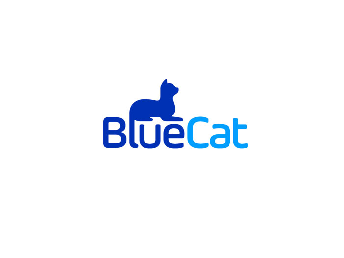 blue_cat_dribbble Minimalist logo designs: Inspirational showcase