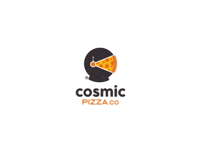 cosmic_pizaa Cool Logos: Design, Ideas, Inspiration, and Examples