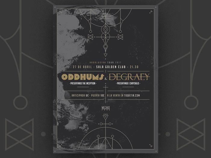 odd_degr Concert posters: Design, Ideas, and Inspiration