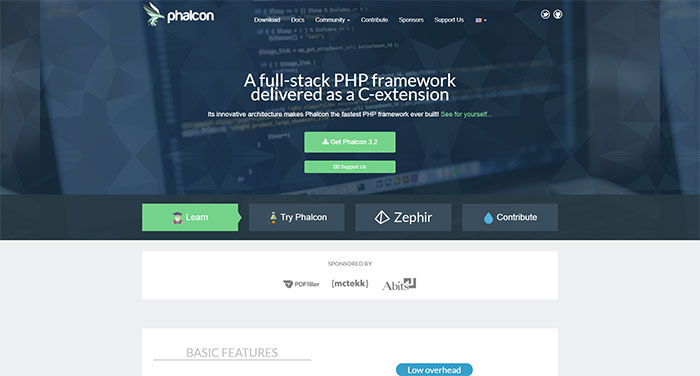 phalconphp.com_en_ PHP boilerplate examples you should use