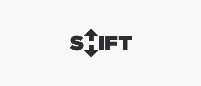 shiftlogo-1 Negative Space Design: What it is, Logos and Art Use