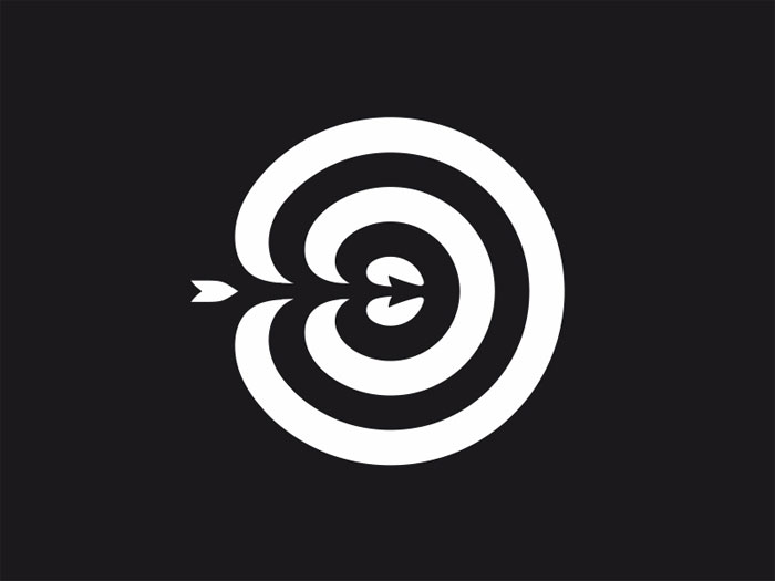 target Minimalist logo designs: Inspirational showcase