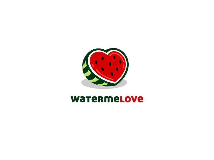 watermelove_db Cool Logos: Design, Ideas, Inspiration, and Examples
