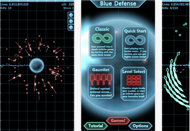 Blue-Defense-Second-Wave Best iPhone Action Games To Pass Time