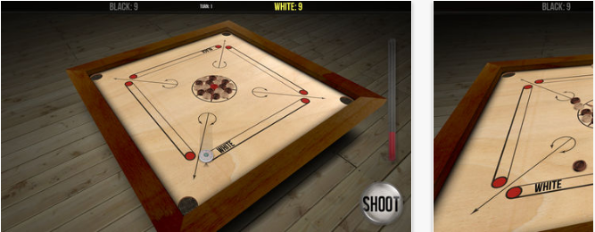 Carrom-Deluxe-Free 82 iPhone Sports Games That Will Get You Hooked