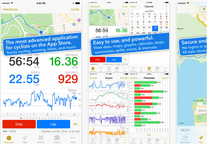 CycleMeter Health & Fitness Apps for iPhone and iPad