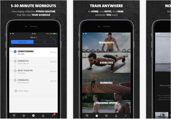 Freeletics Health & Fitness Apps for iPhone and iPad