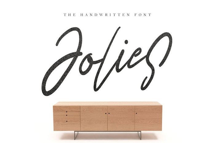 Jolies-Typeface Signature Font Examples: Pick The Best Autograph Font