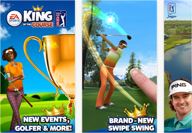 King-of-the-Course-Golf 82 iPhone Sports Games That Will Get You Hooked