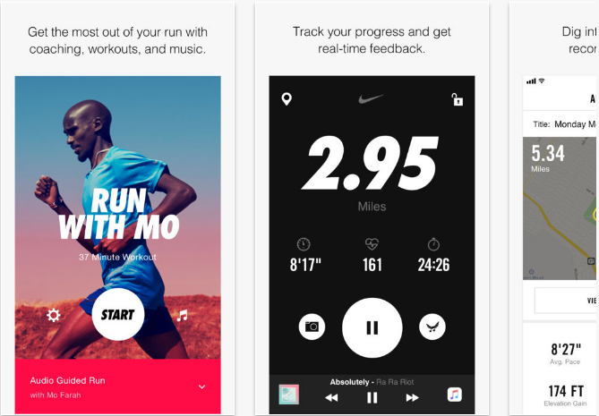 Nike-Running Health & Fitness Apps for iPhone and iPad