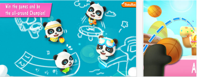 Panda-Sports-Games-BabyBus 82 iPhone Sports Games That Will Get You Hooked