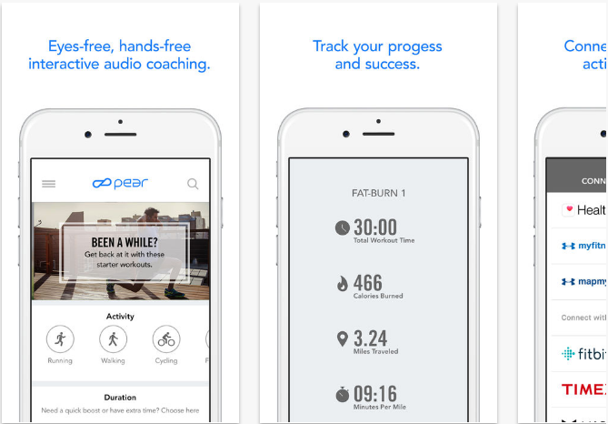 Pear-Personal-Coach Health & Fitness Apps for iPhone and iPad