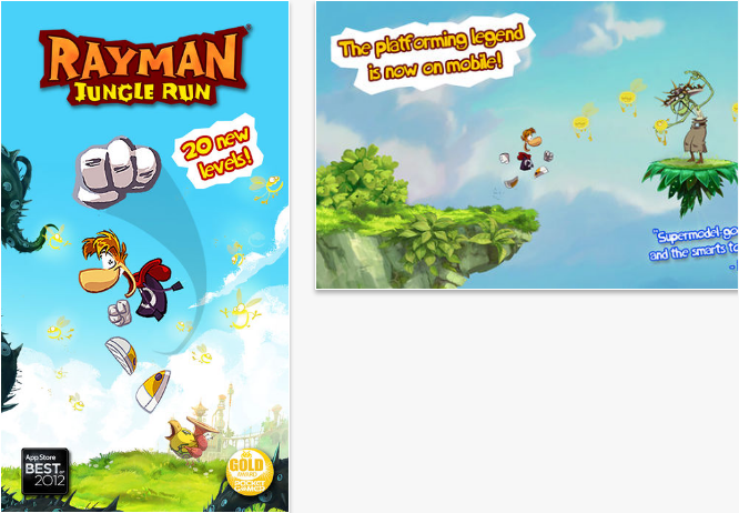 Rayman-Jungle-Run Best iPhone Action Games To Pass Time