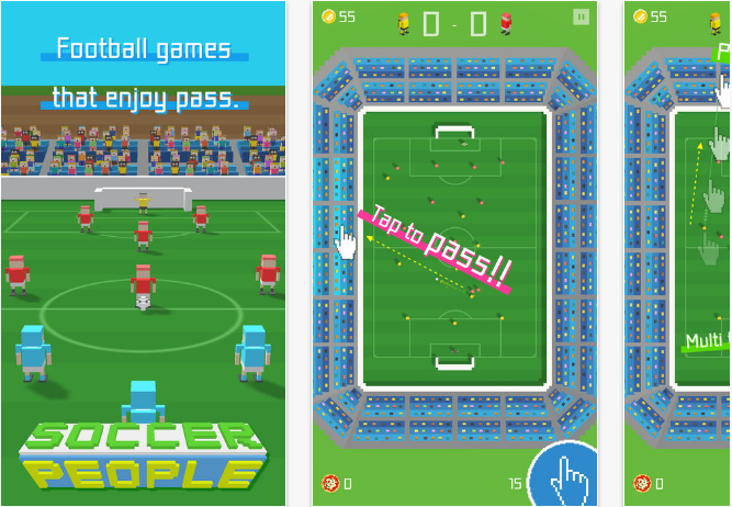 Soccer-People 82 iPhone Sports Games That Will Get You Hooked