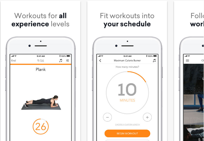 Sworkit Health & Fitness Apps for iPhone and iPad
